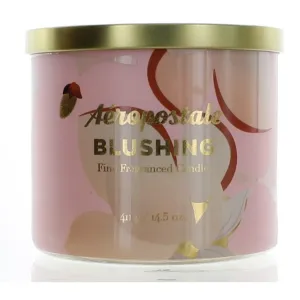 Aeropostale Candle Blushing - Soy Wax Blend 3 Wick Fine Fragranced, 14.5 oz