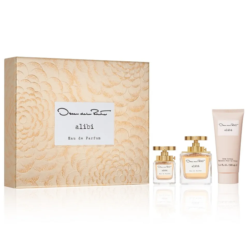 Alibi by Oscar De La Renta 100ml EDP 3 Piece Gift Set