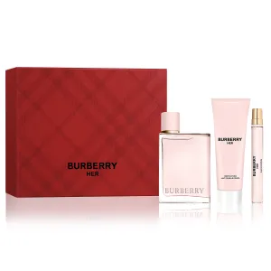 Burberry Her by Burberry 100ml EDP 3 Piece Gift Set