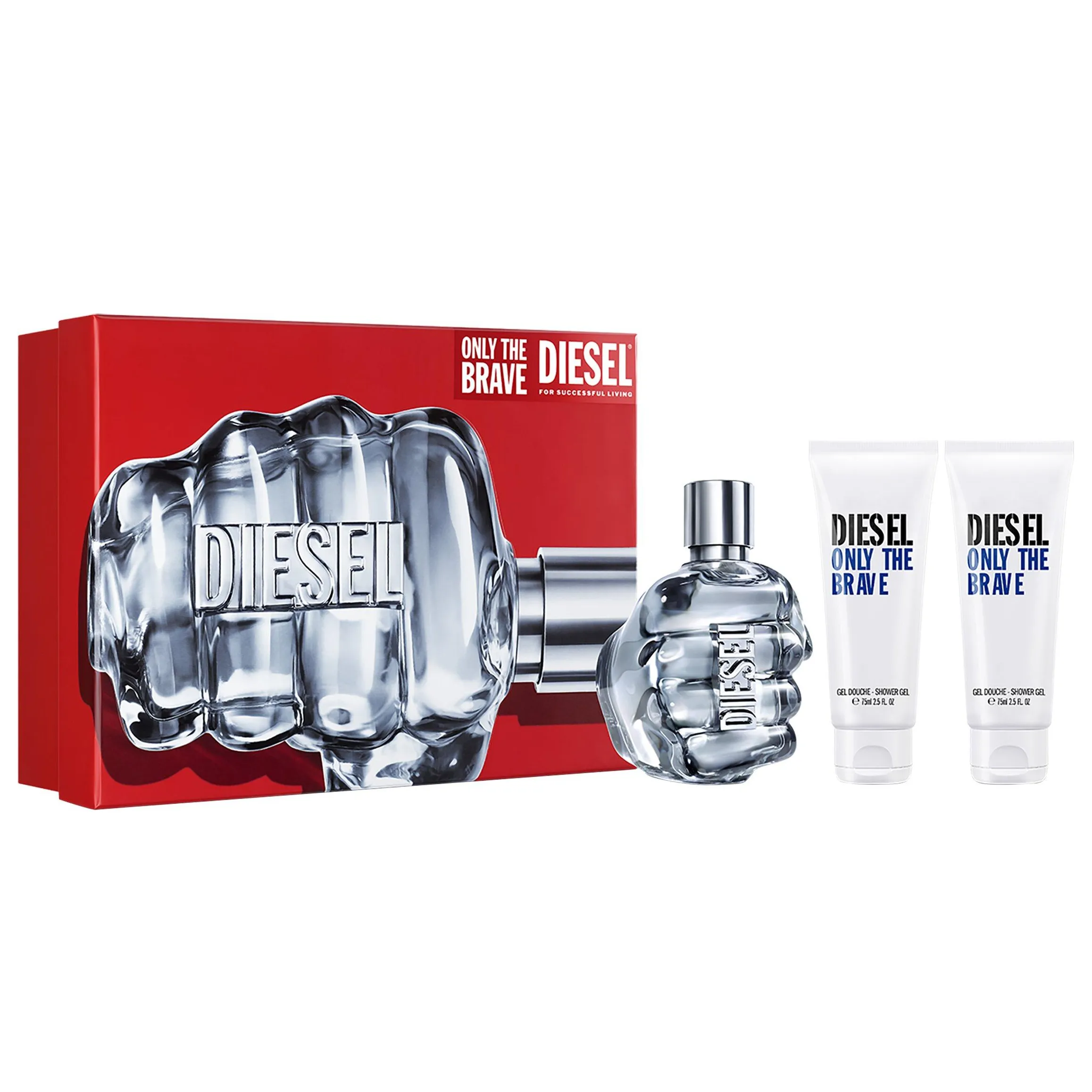 Only The Brave by Diesel 125ml EDT 3 Piece Gift Set