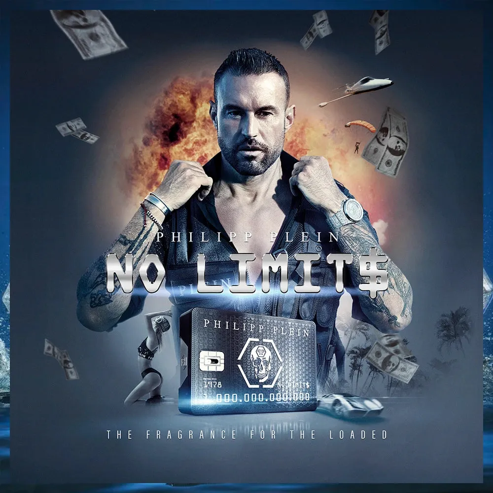 Philipp Plein No Limits 3.0 oz EDP for men