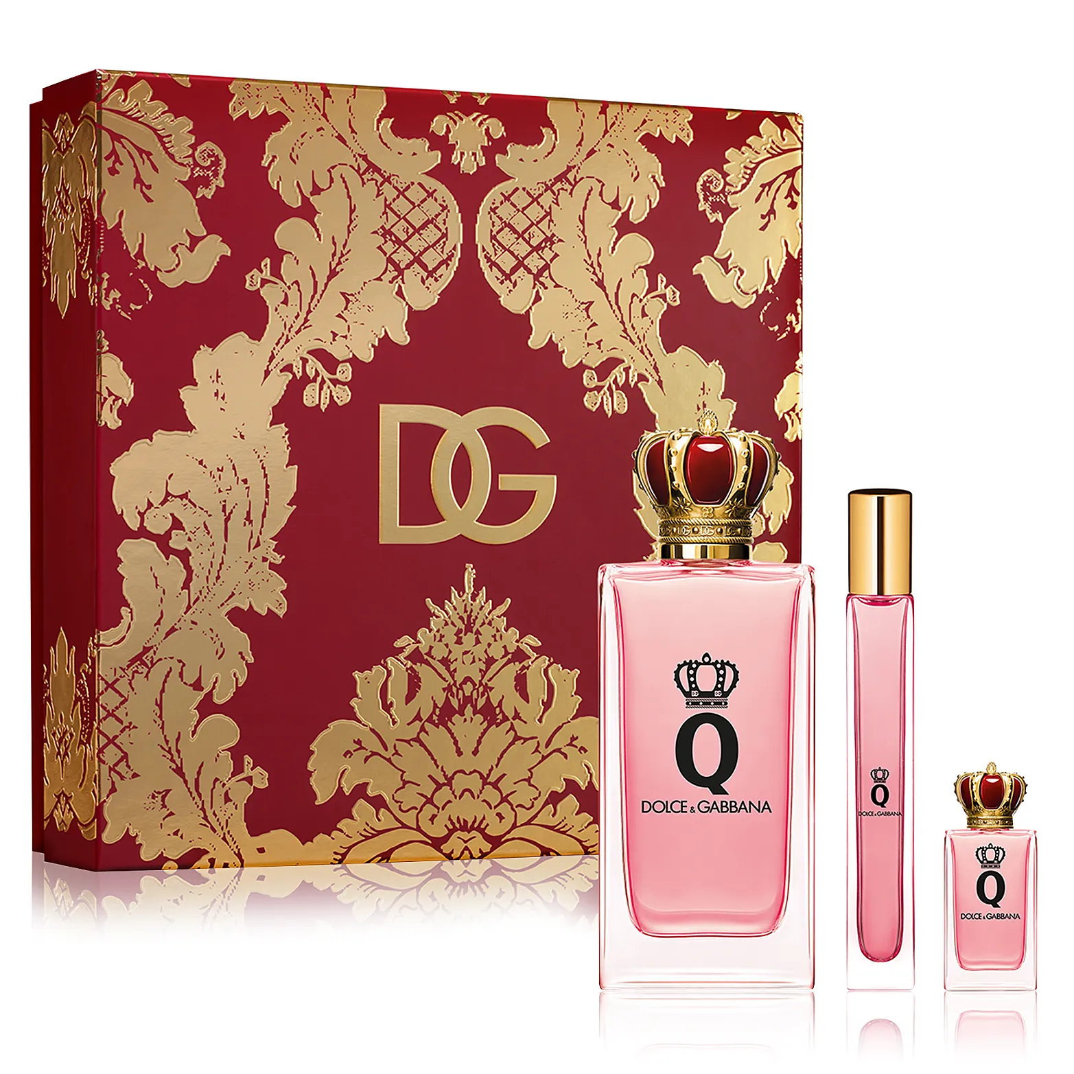 Q by Dolce & Gabbana 100ml EDP 3 Piece Gift Set