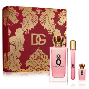 Q by Dolce & Gabbana 100ml EDP 3 Piece Gift Set