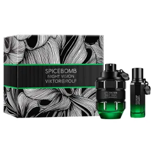 Spicebomb Night Vision by Viktor & Rolf 90ml EDT 2pc Set